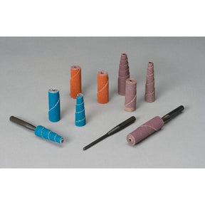 3M 709653 Standard Abrasives Aluminum Oxide Cartridge Roll, CR-FT, 60, 1/2 in x 1-1/2 in x 1/8 in, Full Tapered (7100085876) (100 Pack)