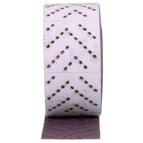 3M 737U Cubitron II Hookit Clean Sanding Abrasive Sheet Roll, Multi-Hole, 40+, Purple, 70 mm x 8 m (34440) (7100086671)  - (5Pack) - 8