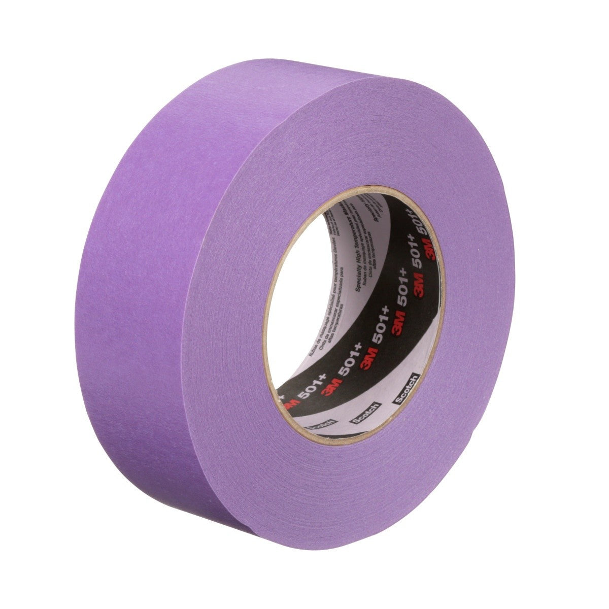 3M 501+ Scotch Specialty High Temperature Masking Tape, Purple, 48 mm x 55 m (7100086764) (24 Pack)