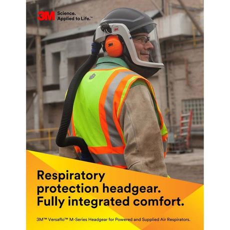 3M M-206 Versaflo Respiratory Faceshield Assembly /37299AAD with Comfort Faceseal (7100086942) - 4