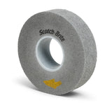 3M EP-WL Scotch-Brite EXL Pro Deburring Convolute Wheel, 10S Fine, Gray, 8 in x 2 in x 3 in (7100087819) (2 Pack)