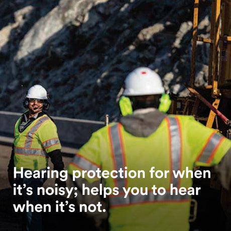 3M MT13H221P3E PELTOR ProTac III Headset, 23 dB NRR, Microphone, 3.5mm, Wireless, Environmental Listening, Professional-Quality Hearing Protection, Hard Hat Attached, Black (7100088423)  - (10Pack) - 8