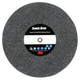 3M DP-UW Scotch-Brite Deburr & Finish PRO Unitized Wheel, 6C Medium+, 6 in x 1/4 in x 1 in (7100088614) (8 Pack)
