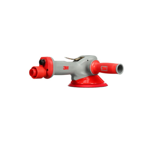 3M 28337 Cubitron Hookit Clean Sanding Elite Central-Vacuum-Ready Non Vacuum Random Orbital Sander, Pneumatic, 2-Hand, 6 in, 3/8 in Orbit (7100088652)