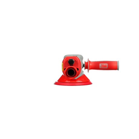 3M 28337 Cubitron Hookit Clean Sanding Elite Central-Vacuum-Ready Non Vacuum Random Orbital Sander, Pneumatic, 2-Hand, 6 in, 3/8 in Orbit (7100088652) - 3