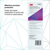 3M Cavity Wax Plus Applicator Wand Kit, 360 Degree Nozzles, Corrosion Protection, Collision Repair (08851) (7100088894)  - (12Pack) - 4