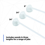 3M Cavity Wax Plus Applicator Wand Kit, 360 Degree Nozzles, Corrosion Protection, Collision Repair (08851) (7100088894)  - (12Pack) - 6