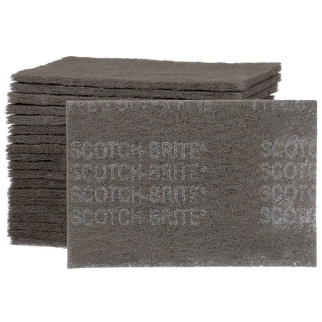 3M HP-HP 7448 Scotch-Brite Ultra Fine Hand Pad, SiC, Gray, 6 in x 9 in (7100089226) (60 Pack)