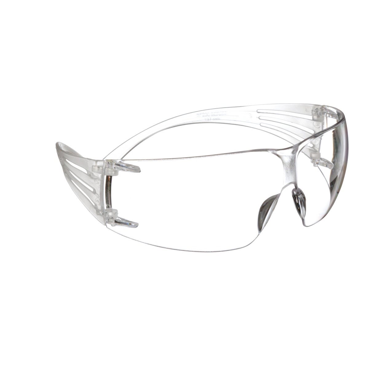 3M SF201AF SecureFit Safety Glasses, ANSI Z87, Anti Fog Plus Anti Scratch Clear Lens, Clear Frame, Flexible Temples (7100090435)  - (20Pack) - 10