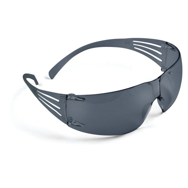 3M SF202AFP SecureFit Safety Glasses, Anti-Fog Plus Anti-Scratch, Gray Lens, Gray Frame (7100090616) (400 Pack)