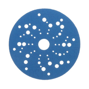 3M 321U 36159 Hookit Blue Abrasive Disc, Multi-Hole, 120 Grit, 5 in Diameter, Paper Backing (7100090976) (16 Pack)