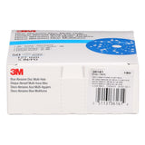 3M 321U 36161 Hookit Blue Abrasive Disc, Multi-hole, 5 in, 180 Grit (7100090978) (200 Pack) - 6