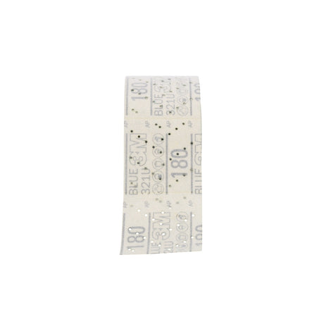3M 321U Hookit Blue Abrasive Sheet Roll, Multi-Hole, 2.75 in x 13 yd, 180 Grit (36191) (7100091070)  - (4Pack) - 8