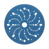 3M 321U 36175 Hookit Blue Abrasive Disc, Multi-Hole, Ceramic Aluminum Oxide, 150 Grit, Blue, 6 in (7100091093) (200 Pack)