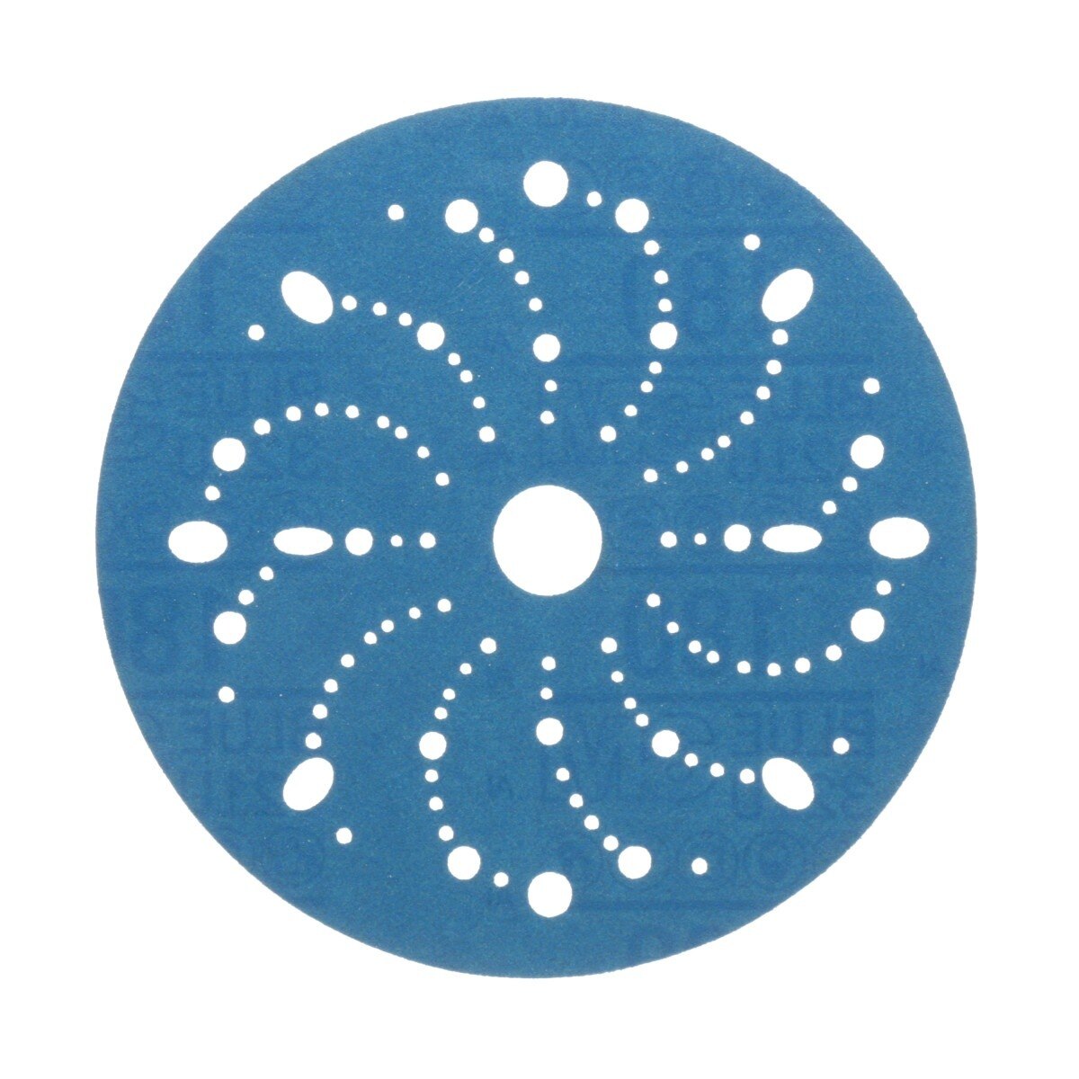 3M 321U 36176 Hookit Blue Abrasive Disc, Multi-Hole, 6 in, 180 Grade (7100091094) (200 Pack) - 3