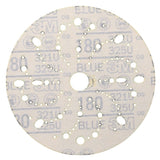 3M 321U 36176 Hookit Blue Abrasive Disc, Multi-Hole, 6 in, 180 Grade (7100091094) (200 Pack) - 6