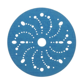 3M 321U 36177 Hookit Blue Abrasive Disc Multi-hole 220 Grit Blue 6 in (7100091095) (200 Pack)