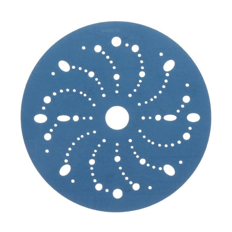 3M 321U 36181 Hookit Blue Abrasive Disc, Multi-Hole, 6 in, 400 Grade (7100091098) (200 Pack)
