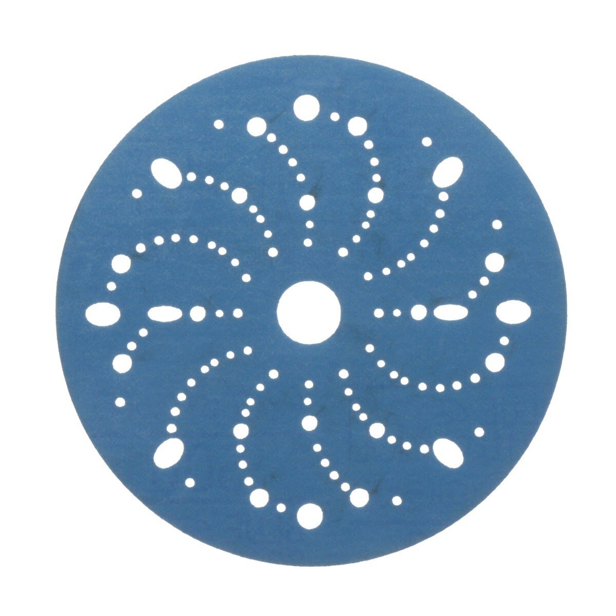 3M 321U 36182 Hookit Blue Abrasive Disc, 6 in, 500, Multi-hole (7100091099) (200 Pack)