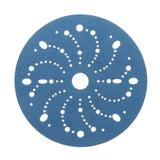 3M 321U 36182 Hookit Blue Abrasive Disc, 6 in, 500, Multi-hole (7100091099) (200 Pack)