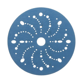 3M 321U 36182 Hookit Blue Abrasive Disc, 6 in, 500, Multi-hole (7100091099) (200 Pack)