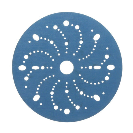 3M 321U 36182 Hookit Blue Abrasive Disc, 6 in, 500, Multi-hole (7100091099) (200 Pack)
