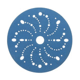 3M 321U 36183 Hookit Blue Abrasive Multi-Hole Disc, 6 in, 600 Grade, Paint and Blend Preparation (7100091110) (200 Pack)