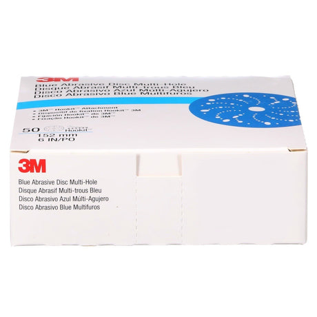 3M 321U 36183 Hookit Blue Abrasive Multi-Hole Disc, 6 in, 600 Grade, Paint and Blend Preparation (7100091110) (200 Pack) - 10