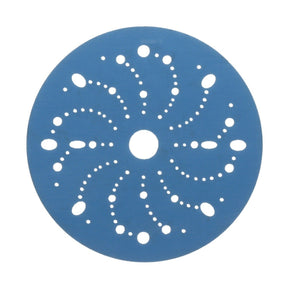 3M 321U 36184 Hookit Blue Abrasive Disc, Multi-Hole, 6 in, 800 Grit (7100091111) (200 Pack)