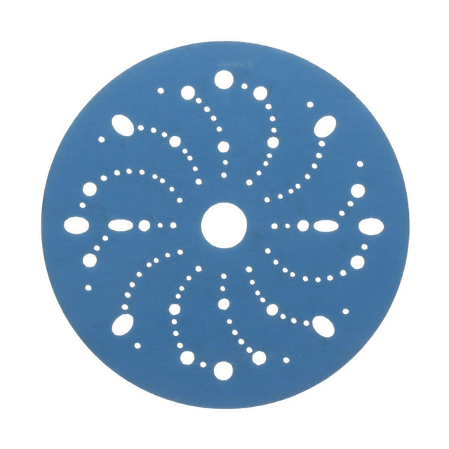 3M 321U 36184 Hookit Blue Abrasive Disc, Multi-Hole, 6 in, 800 Grit (7100091111) (200 Pack)