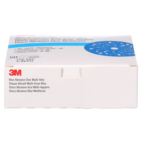 3M 321U 36184 Hookit Blue Abrasive Disc, Multi-Hole, 6 in, 800 Grit (7100091111) (200 Pack) - 10