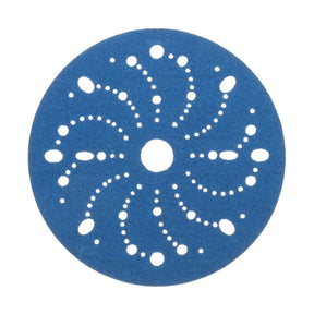 3M 321U 36172 Hookit Blue Abrasive Disc, Multi-Hole, 6 in, 80 Grade (7100091244) (200 Pack)