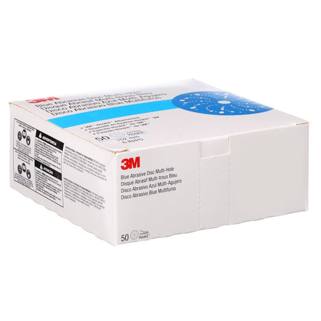 3M 321U 36172 Hookit Blue Abrasive Disc, Multi-Hole, 6 in, 80 Grade (7100091244) (200 Pack) - 10