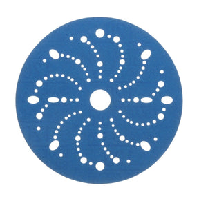 3M 321U 36174 Hookit Blue Abrasive Disc, 6 in, 120, Multi-hole (7100091245) (200 Pack)