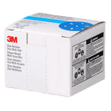 3M 321U 36142 Hookit Blue Abrasive Disc, Multi-hole, 3 in, 80 Grit (7100091341) (200 Pack) - 7