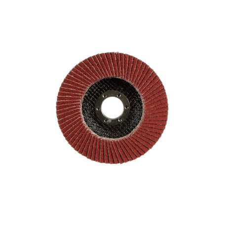 3M 967A Cubitron II Flap Disc, T27, 40+, Maroon, 4-1/2 in x 7/8 in, Medium Pressure Applications (7100094358)  - (10Pack)