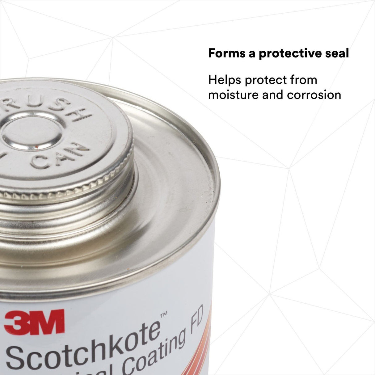 3M Scotchkote Electrical Coating FD, Fast-Drying Liquid Flexible Sealant and Bonding Agent, Self-Contained Applicator, 15 fl oz Can (SCOTCHKOTE FD) (7100095977)  - (10Pack) - 4