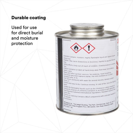 3M Scotchkote Electrical Coating FD, Fast-Drying Liquid Flexible Sealant and Bonding Agent, Self-Contained Applicator, 15 fl oz Can (SCOTCHKOTE FD) (7100095977)  - (10Pack) - 5