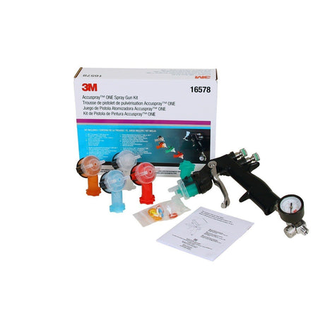 3M 16578 Accuspray ONE Spray Gun Kit, (7100096182)  - (4 Pack) - 2