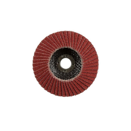 3M 967A Cubitron II Flap Disc , 40+, T29, 4 in x 5/8 in, Medium Pressure Applications, Light Deburring, Scale Removal, Oxide Removal, Surface Prep (7100097661) (10 Pack) - 4