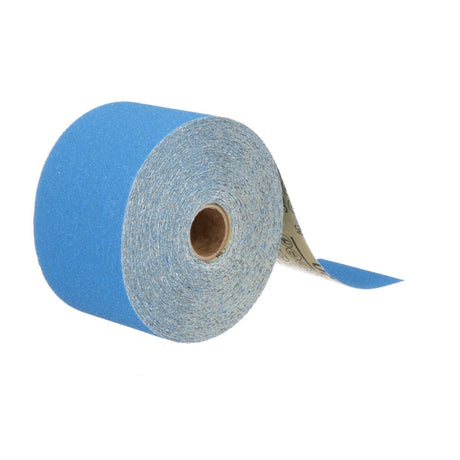 3M 321U Blue Abrasive Stikit Sheet Roll, 80 Grit, No Hole, 2.75 in x 20 yd (36217) (7100098207)  - (5Pack) - 2