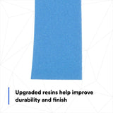 3M 321U Blue Abrasive Stikit Sheet Roll, 80 Grit, No Hole, 2.75 in x 20 yd (36217) (7100098207)  - (5Pack) - 8