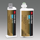 3M Low Odor Acrylic Adhesive, Green, 45 mL Duo-Pak (DP8805NS) (7100098631)  - (12Pack) - 3