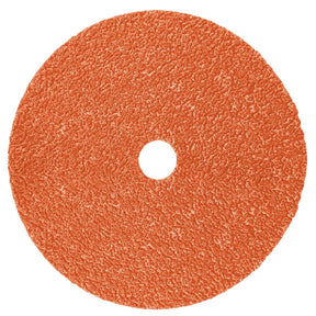 3M 787C Fibre Disc Center Hole Precision Shaped Ceramic 60+ Orange 9-1/8 in x 7/8 in Die 912J (7100099096) (100 Pack)