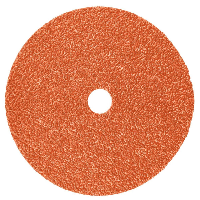 3M 787C Fibre Disc Center Hole Precision Shaped Ceramic 60+ Orange 9-1/8 in x 7/8 in Die 912J (7100099096) (100 Pack)