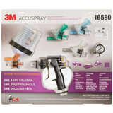 3M Accuspray ONE Spray Gun System with Standard PPS, 22 oz, 4 Atomizing Heads (16580) (7100099202)  - (4Pack) - 2