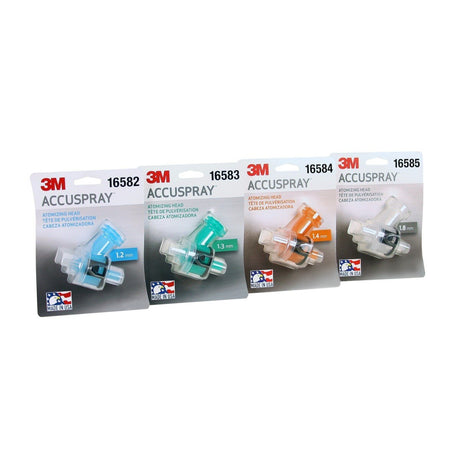 3M 16580 Accuspray ONE Spray Gun System with Standard PPS, 22 oz, 4 Atomizing Heads (7100099202) - 3