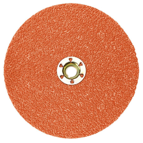3M 787C Fibre Disc TN Quick Change Disc, Precision Shaped Ceramic, 60+, Orange, 5 in (7100099259) (100 Pack)