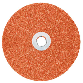 3M 787C Fibre Disc GL Quick Change, Precision Shaped Ceramic 36+ Grit, Orange, 7 in (7100099290) (100 Pack)