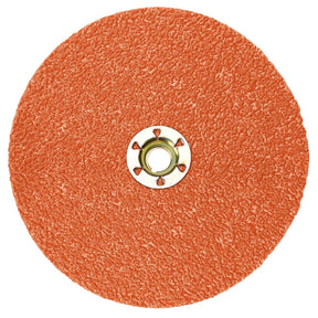 3M 787C Fibre Disc, TN Quick Change, Precision Shaped Ceramic 36+, Orange, 4-1/2 in (7100099291) (100 Pack)